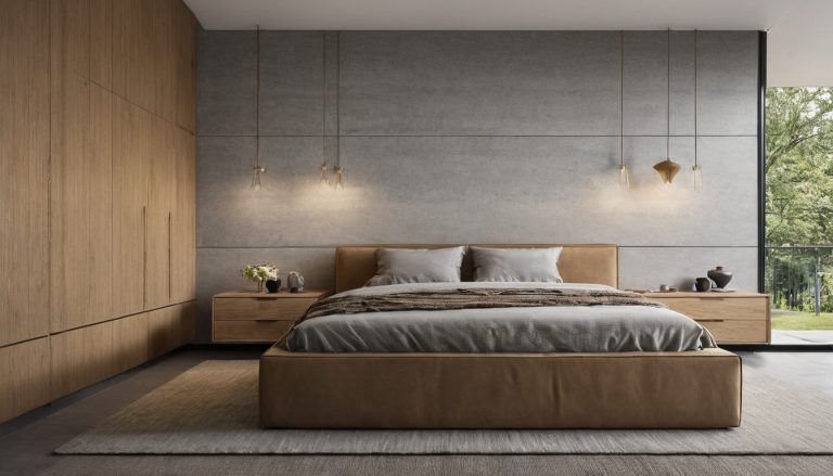 Luxury interior image showing How much furniture in bedroom layouts fits before circulation fails